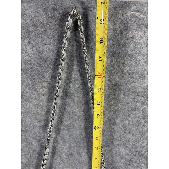 BRIGHTON ANJU JEWELED Sequins Crystals Small CROCHETED Purse Bag w/ Dust Bag - Picture 8 of 13